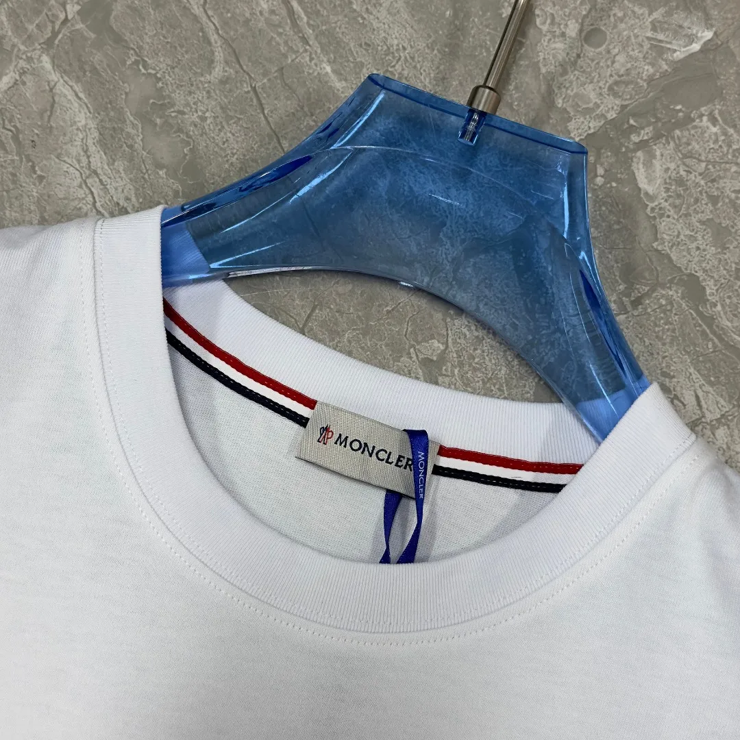《 ~NFC ~ 》《Moncler~ 》2025New Arrival Quality T , Versatile Quality ！ ‼ 32 250G ‼ ， ， ， ， T 🤪 Sizes：S-M-L-XL-2XL ：Black，White， Same Style
